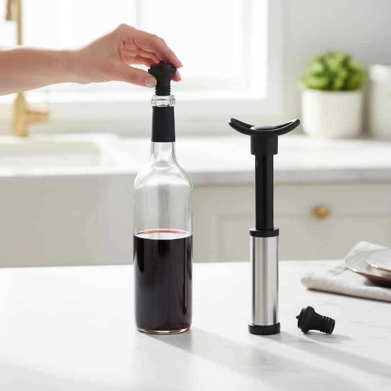【L】Vacuum Pump Preserver Wine  – Wine Preservation Pump recenzja i cena