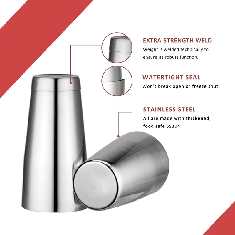 18oz & 28oz Cocktail Shaker Se – Boston Shaker Set recenzja i cena