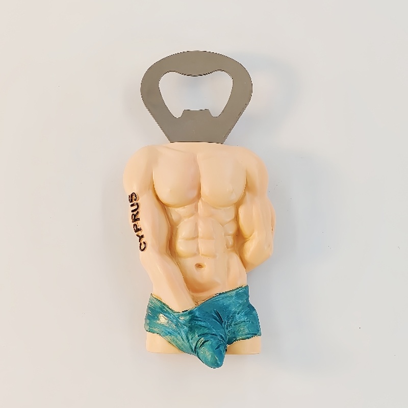 3d Muscle Man Magnetic Bottle  – Home Bar And Fridge recenzja i cena