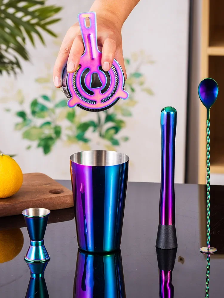 5/7pcs Rainbow Cocktail Shaker – Boston Shaker Set recenzja i cena