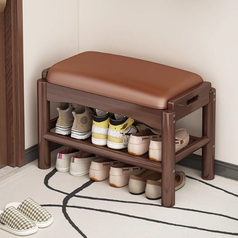 Modern Wood Foot Stool Shoe St – Home Bar Lounge recenzja i cena