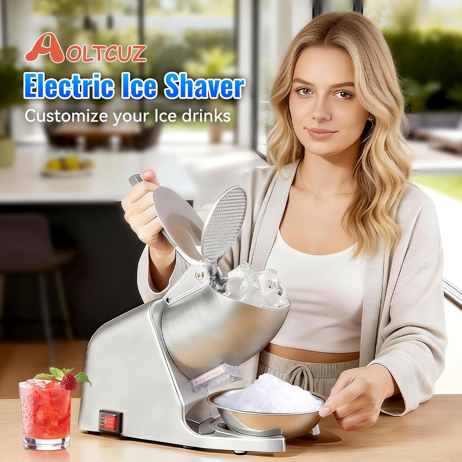 186lbs/h Dual Blade Ice Shaver – Ice Pick Pick recenzja i cena
