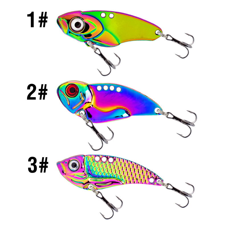 3PCS Metal Colorful VIB Lure 5 – Jigger Double Sided recenzja i cena