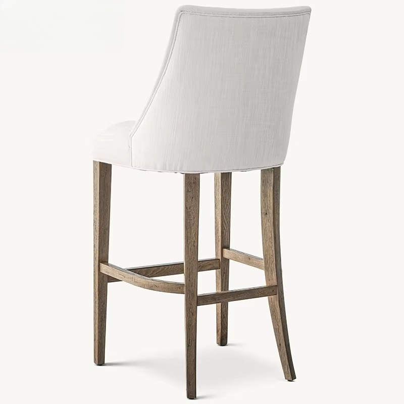 Light luxury solid wood bar ch – Home Bar Stools recenzja i cena