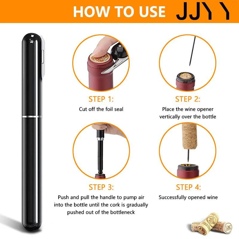 Air Pump Wine Bottle Opener St – Wine Preservation Pump recenzja i cena