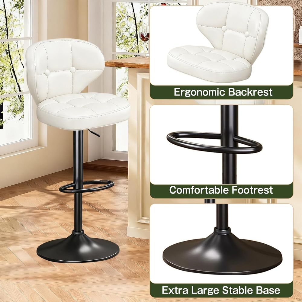 Bar Stools Set o 6, Adjustable – Home Bar Stools recenzja i cena