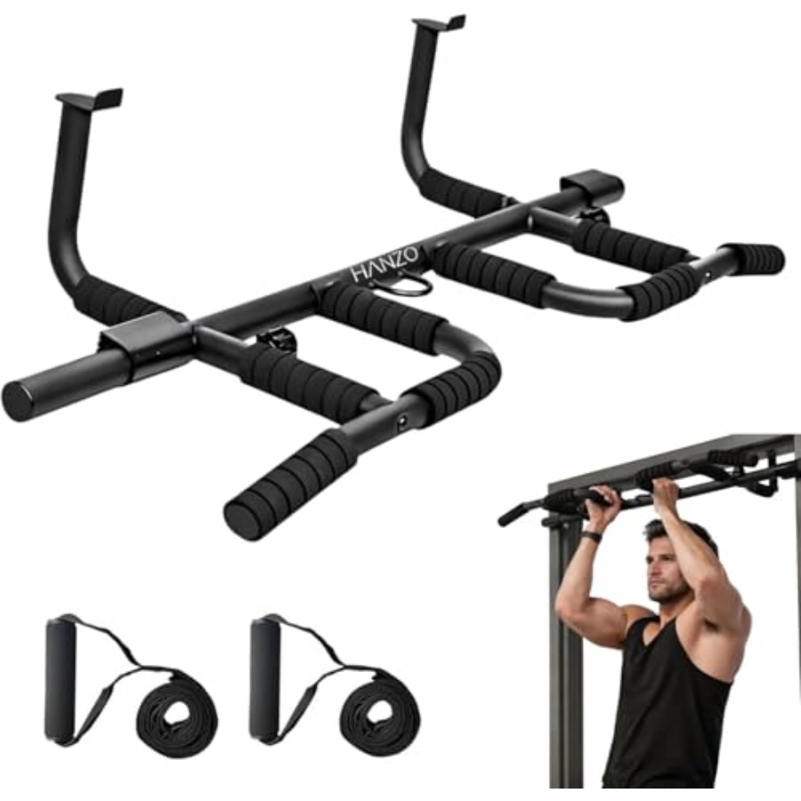 Doorway Pull Up Bar Set with S – Home Bar Set recenzja i cena