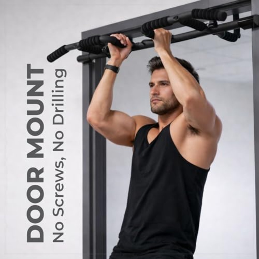 Doorway Pull Up Bar Set with S – Home Bar Set recenzja i cena