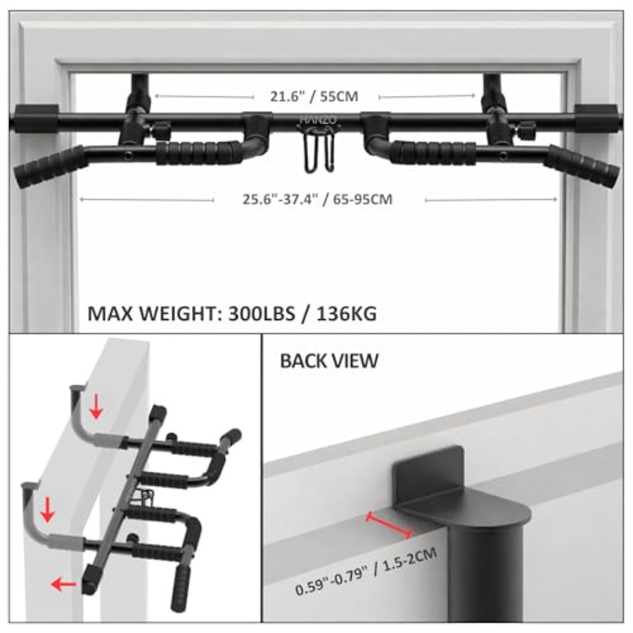 Doorway Pull Up Bar Set with S – Home Bar Set recenzja i cena