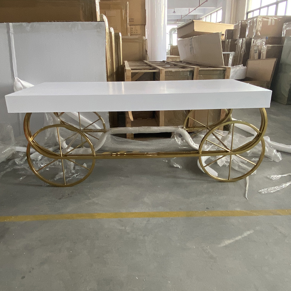 Custom Event Candy Cart with G – Bar Cart Gold recenzja i cena