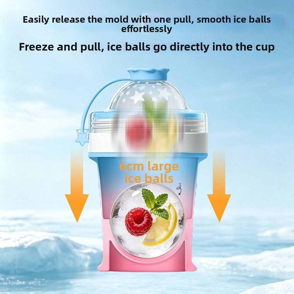 New Portable Tumbler Ice Ball  – Ice Mold Sphere recenzja i cena
