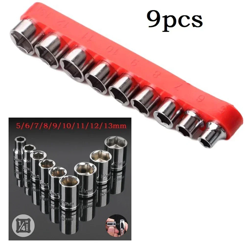 9 Pcs 1/4 Inch Drive 5-13mm He – Home Bar Supplies recenzja i cena
