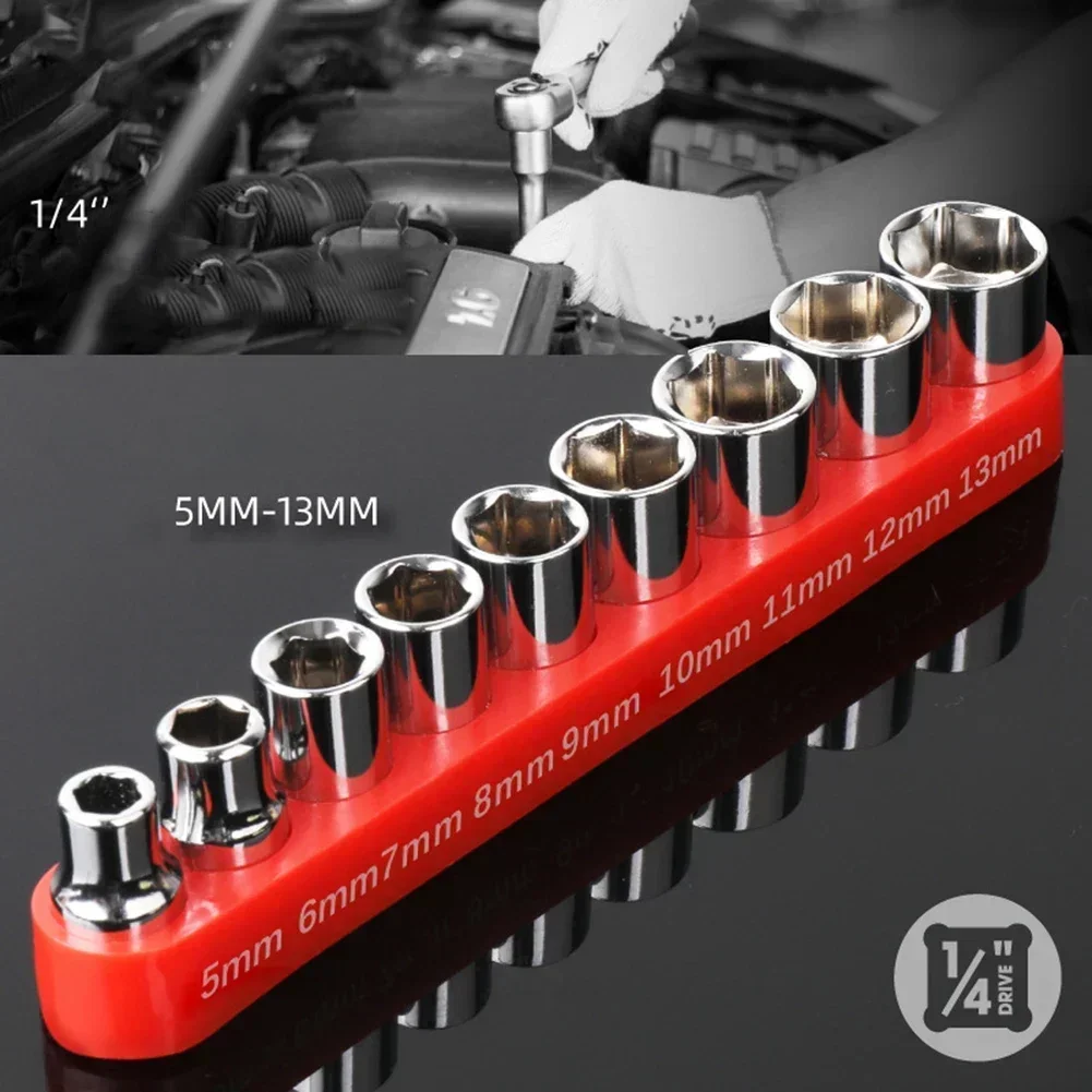 9 Pcs 1/4 Inch Drive 5-13mm He – Home Bar Supplies recenzja i cena