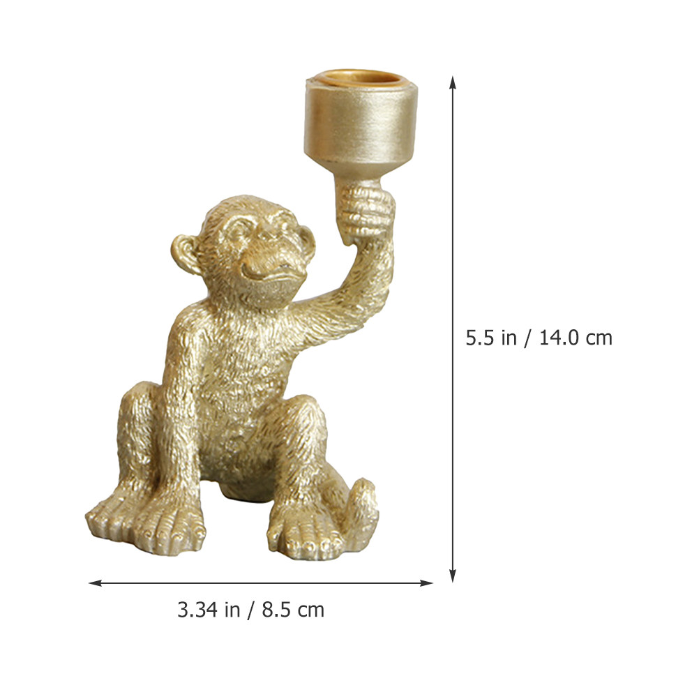 Resin Monkey Pillar Holder Des – Home Bar Stand recenzja i cena