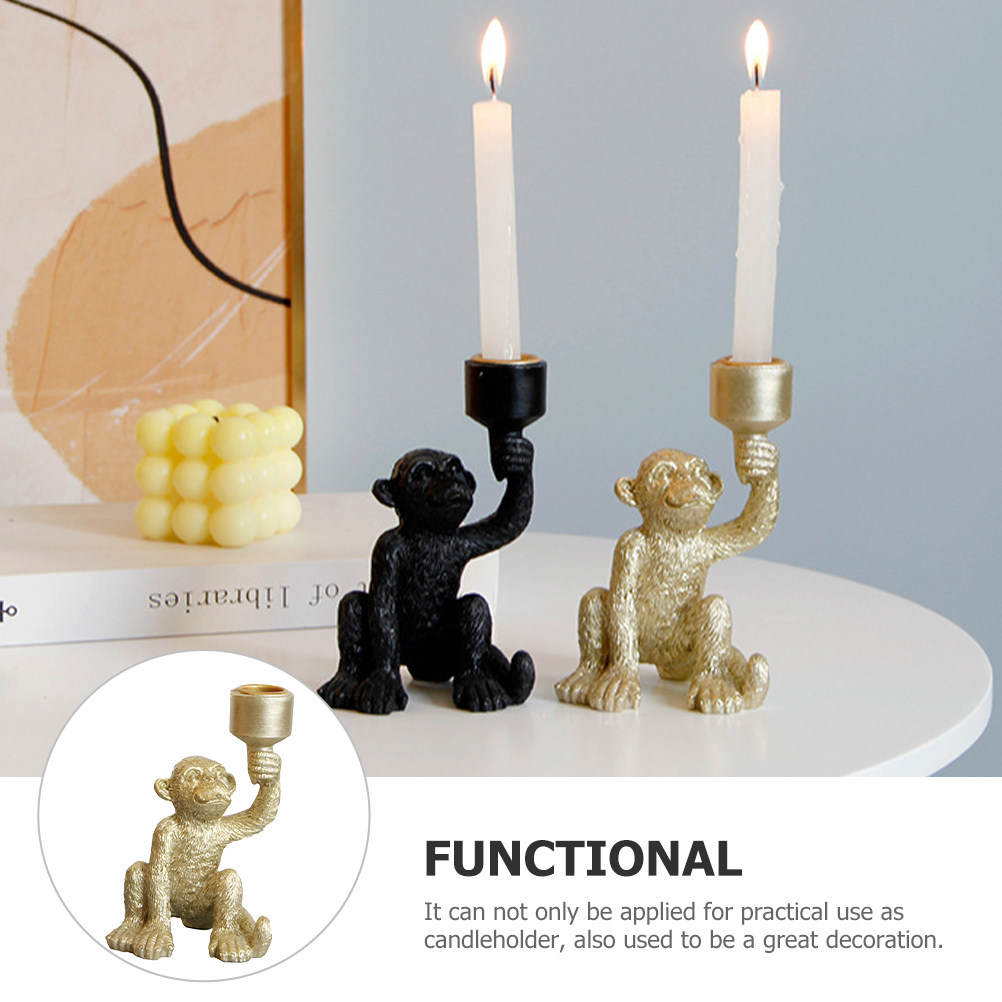 Resin Monkey Pillar Holder Des – Home Bar Stand recenzja i cena