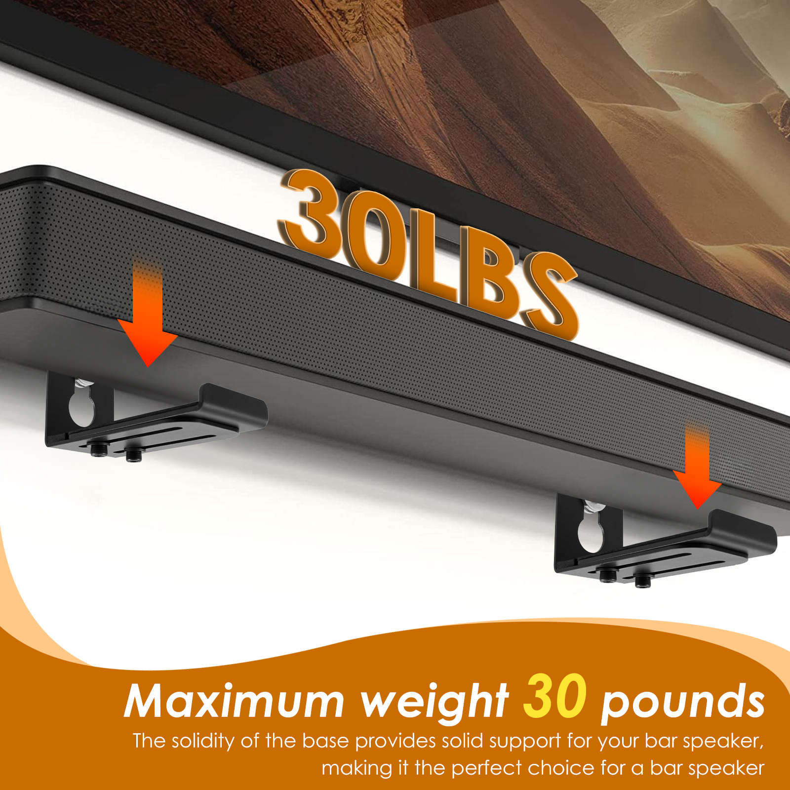 2Pcs Soundbar Speaker Stands W – Home Bar Stand recenzja i cena