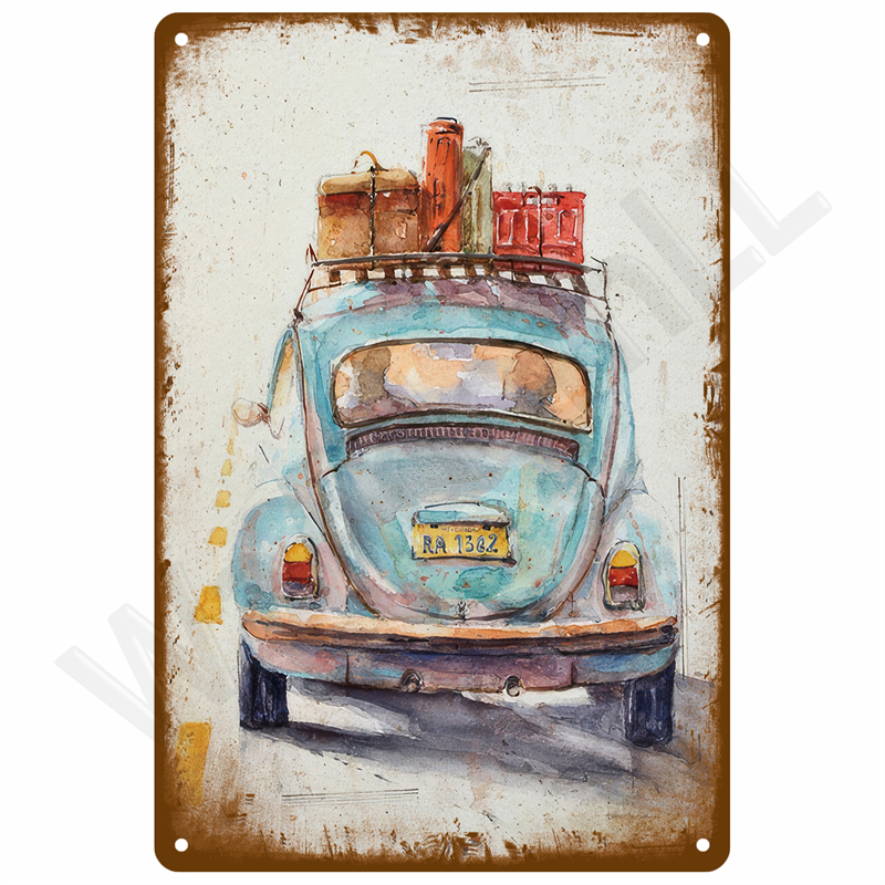 Vintage Metal Plate Tin Sign P – Home Bar Set recenzja i cena