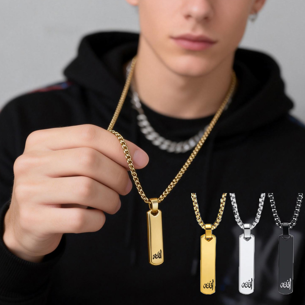 3D Bar Necklace, Cool Simple D – Bar Cart Gold recenzja i cena