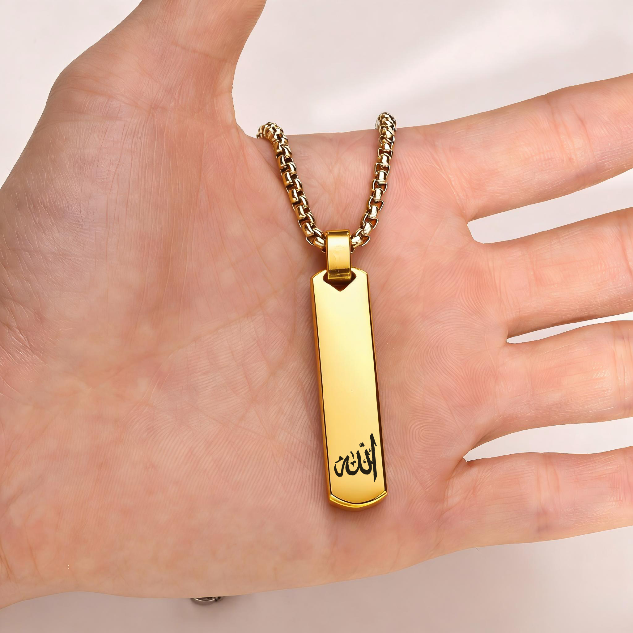 3D Bar Necklace, Cool Simple D – Bar Cart Gold recenzja i cena