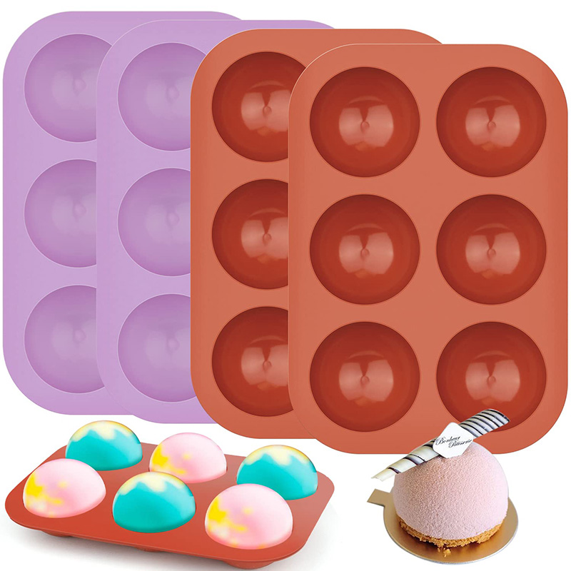 6 Cavities Semicircle Silicone – Ice Mold Sphere recenzja i cena