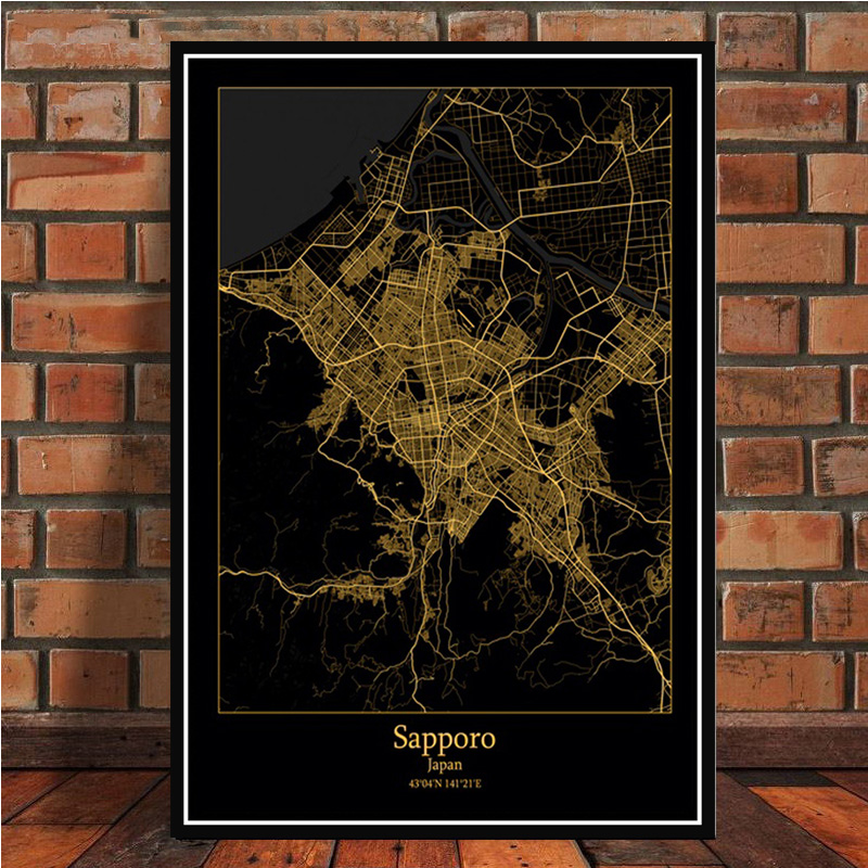 Poster Prints Amsterdam Tokyo  – Home Barcelona recenzja i cena