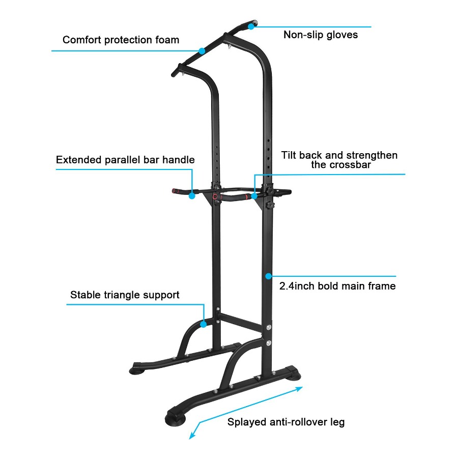 Power Tower Workout Dip Statio – Home Bar Stand recenzja i cena