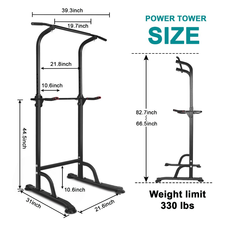 Power Tower Workout Dip Statio – Home Bar Stand recenzja i cena
