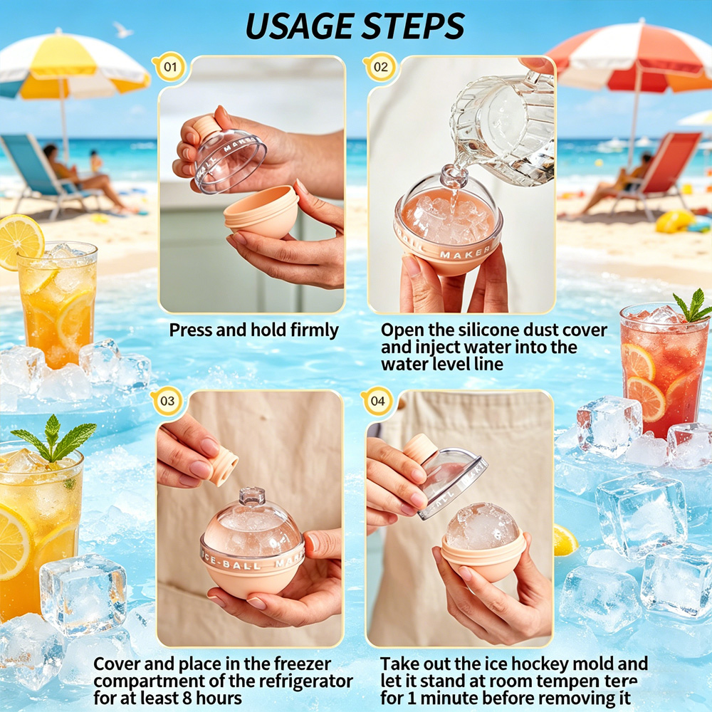 Multi-Purpose Silicone Sphere  – Ice Mold Sphere recenzja i cena