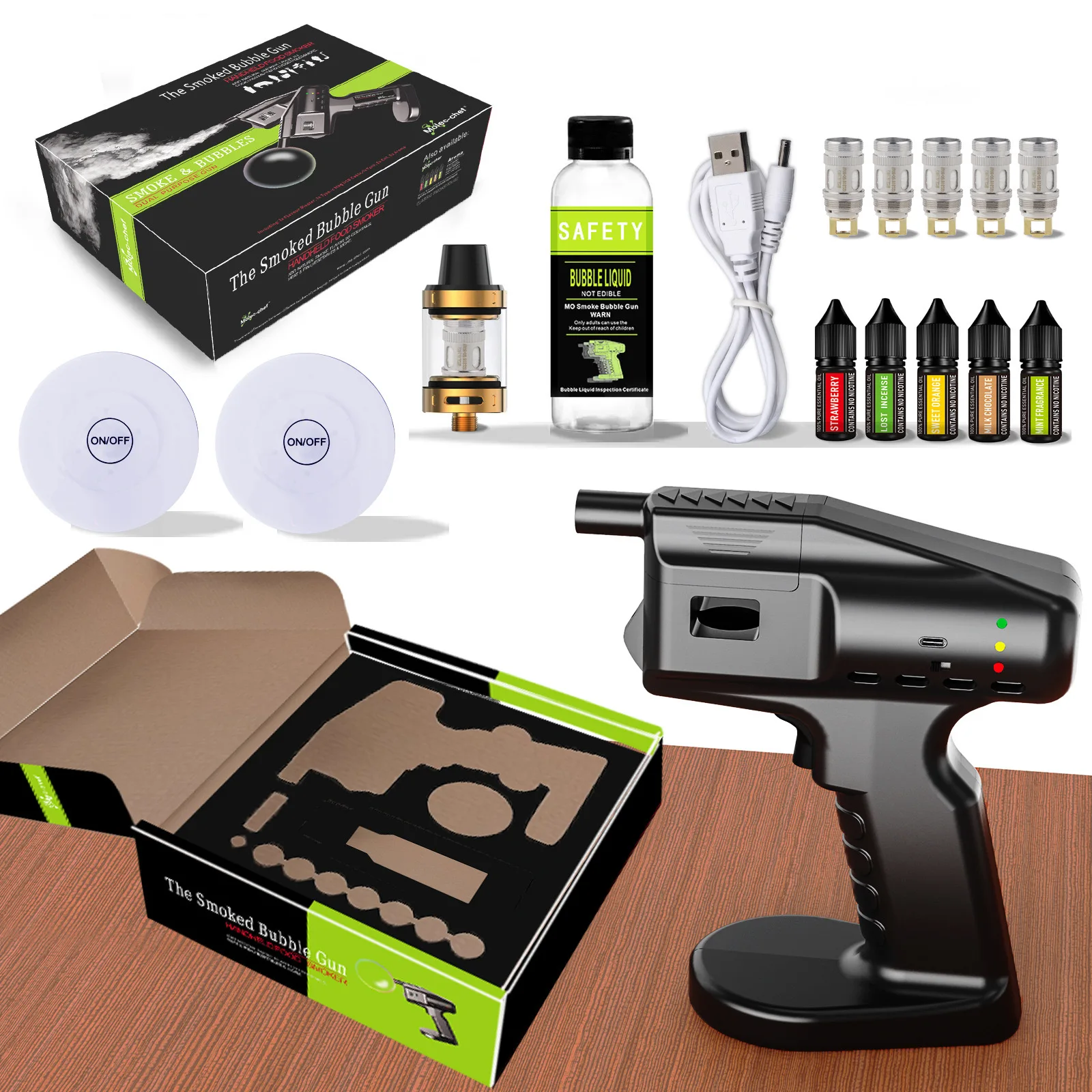 Electric USB Flavour Blaster F – Smoking Gun Kit recenzja i cena