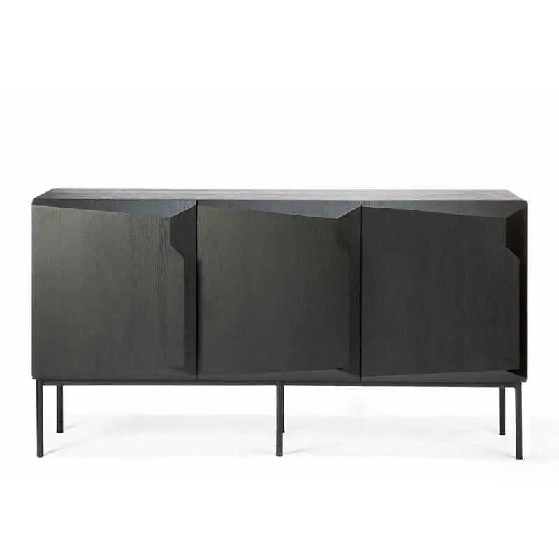 Solid Wood Black Display Cabin – Home Bar Lounge recenzja i cena