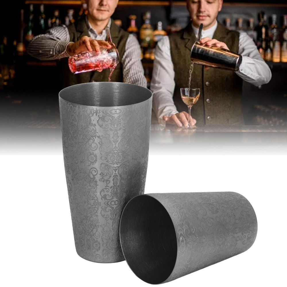 2 Piece Set Etched Pattern Bos – Boston Shaker Set recenzja i cena