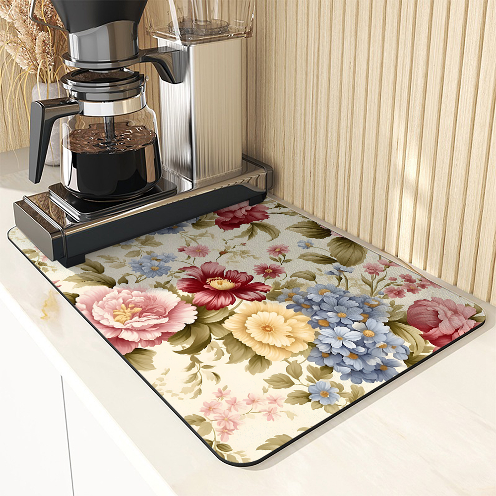 Coffee Mat Plants and Flowers  – Bar Mat Rubber recenzja i cena