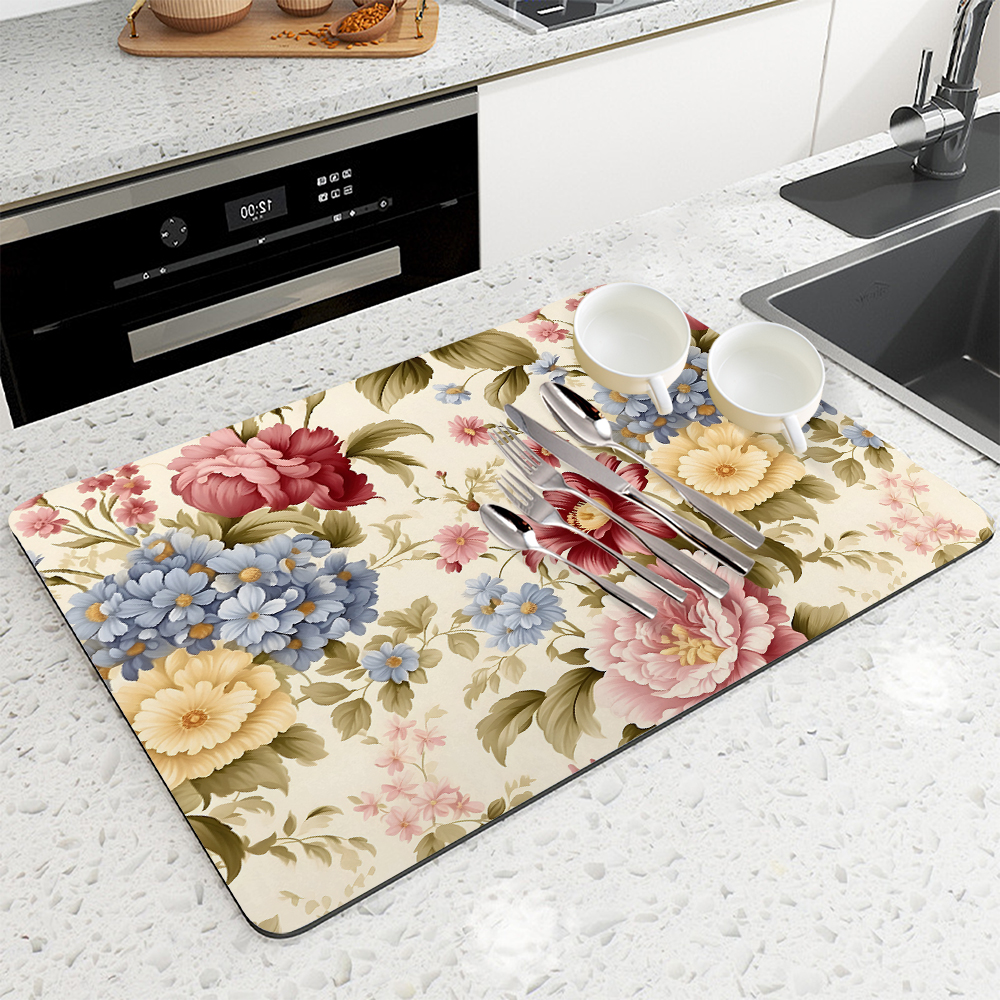 Coffee Mat Plants and Flowers  – Bar Mat Rubber recenzja i cena