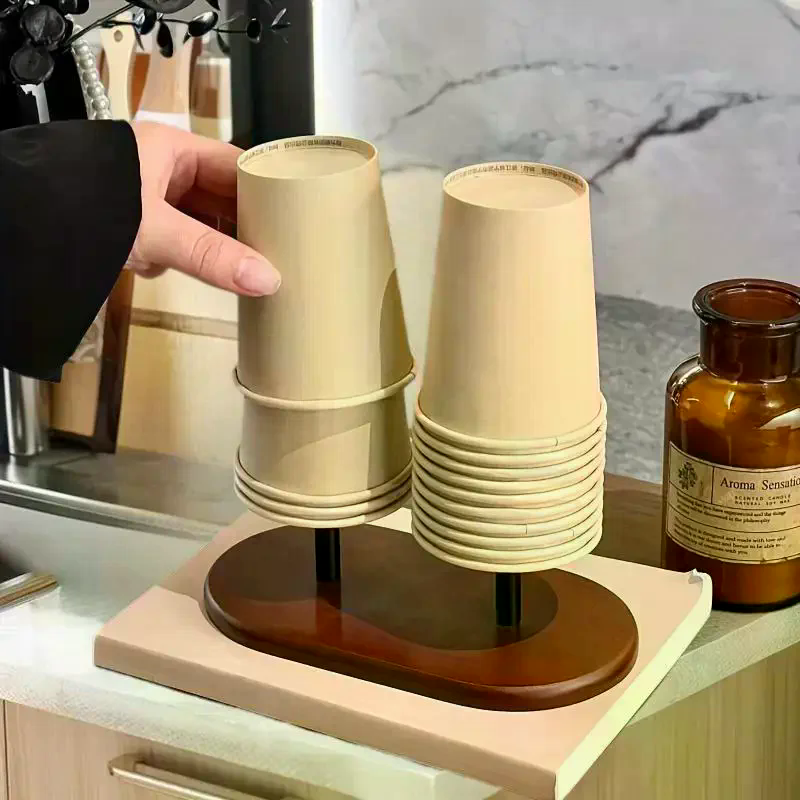Paper Cup Storage Holder Woode – Home Bar Supplies recenzja i cena