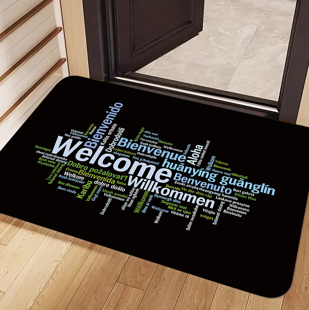 Welcome & Friends Theme Carpet – Home Bar Word recenzja i cena